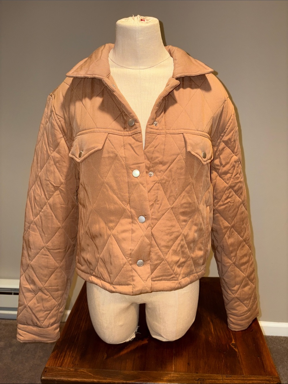 BLANK NYC Diamond Quilted Jacket Size M